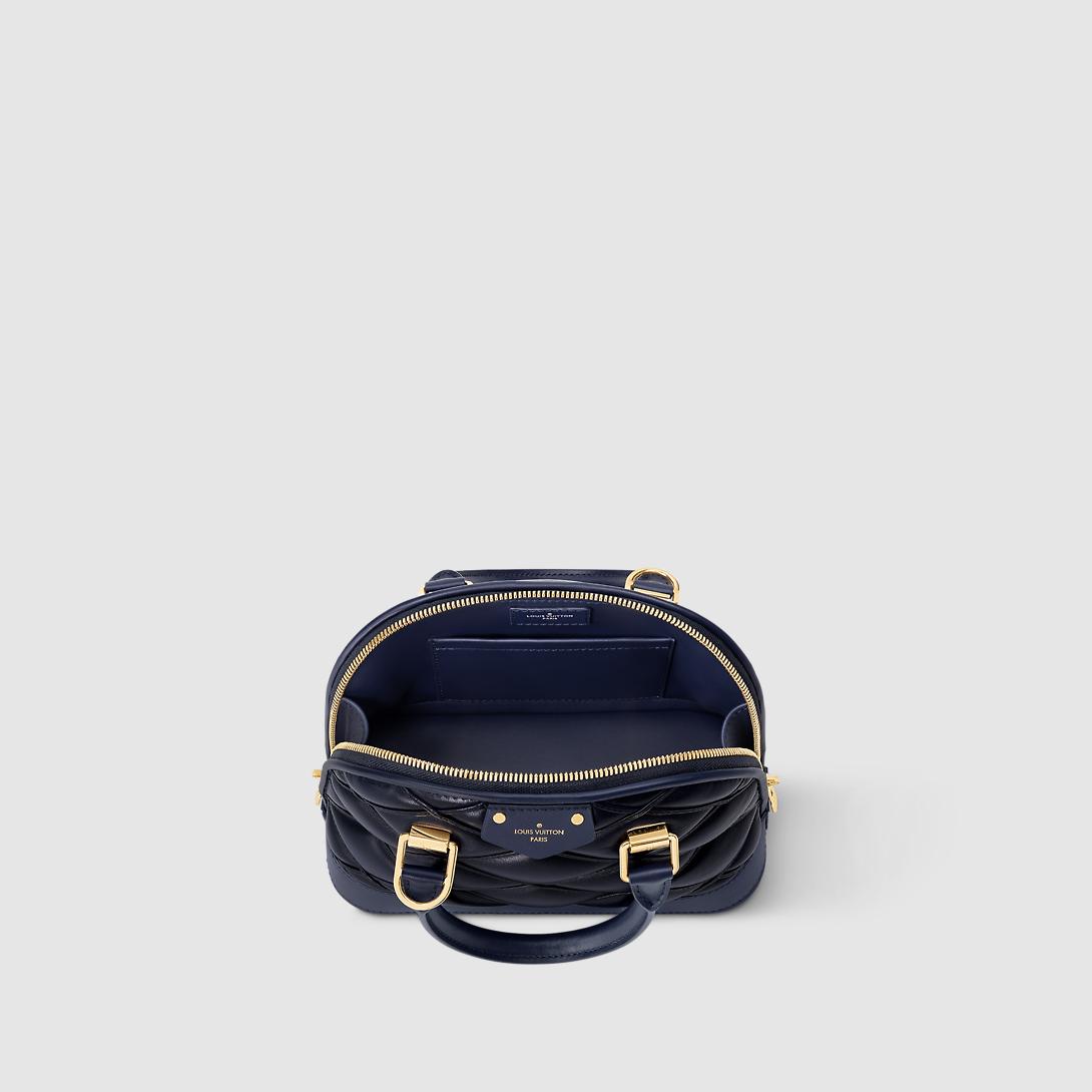 Túi Louis Vuitton Alma Bb Malletage Nữ Xanh Navy